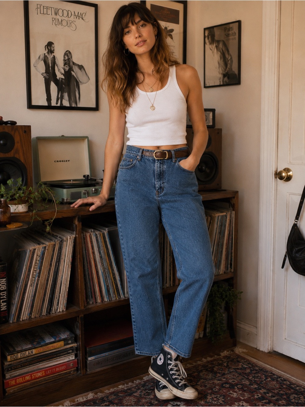 Bill Blass Vintage Perfect Fit‎ High Rise Straight Leg Mom Denim Jeans